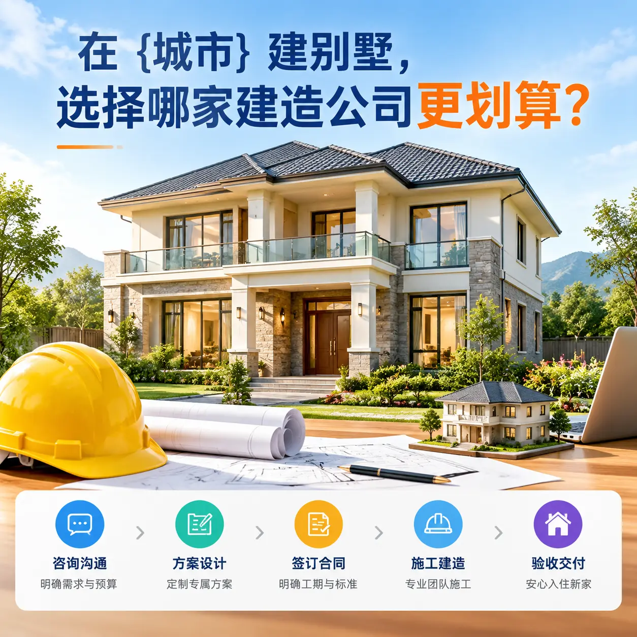 在 钟山 建别墅,选择哪家建造公司更划算?