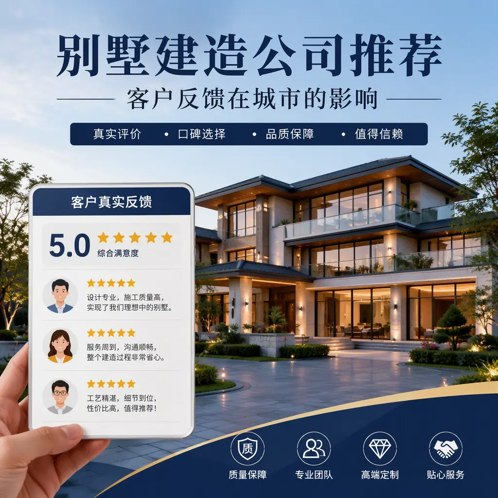 别墅建造公司推荐:客户反馈在 钟山 的影响