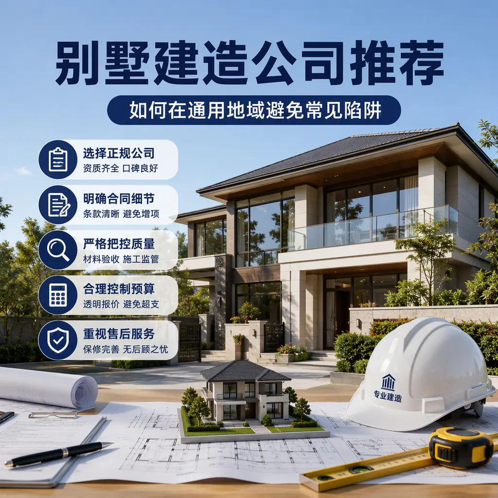 别墅建造公司推荐:如何在 钟山 避免常见陷阱
