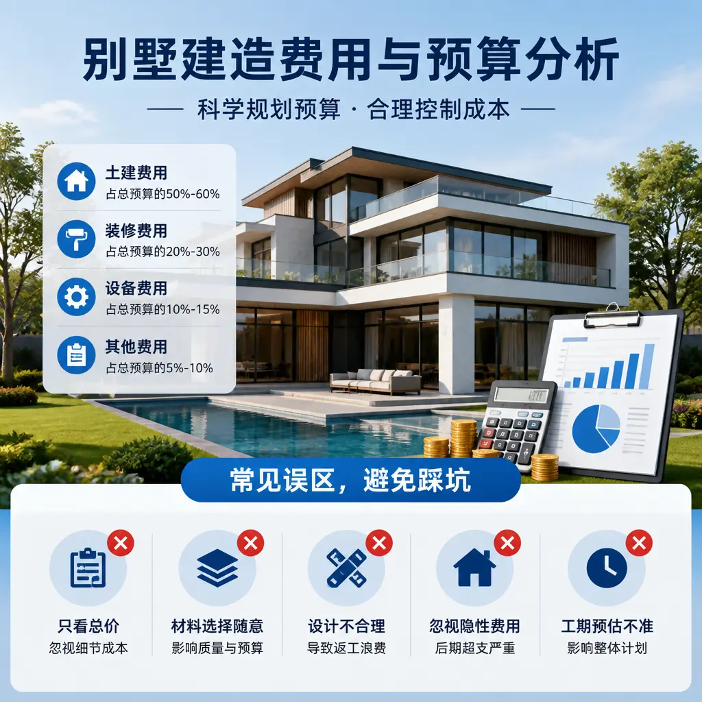 别墅建造公司推荐: 钟山 建造别墅的费用与预算分析