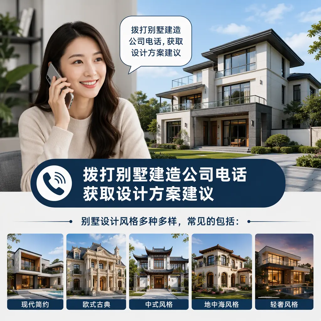 拨打钟山别墅建造公司电话,获取设计方案建议